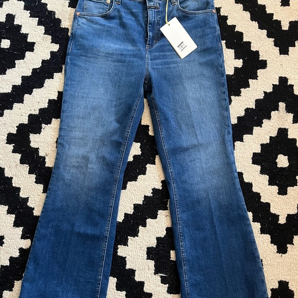 Closed Hi-Sun High Waste Ankle Flare - Picture 1 of 5